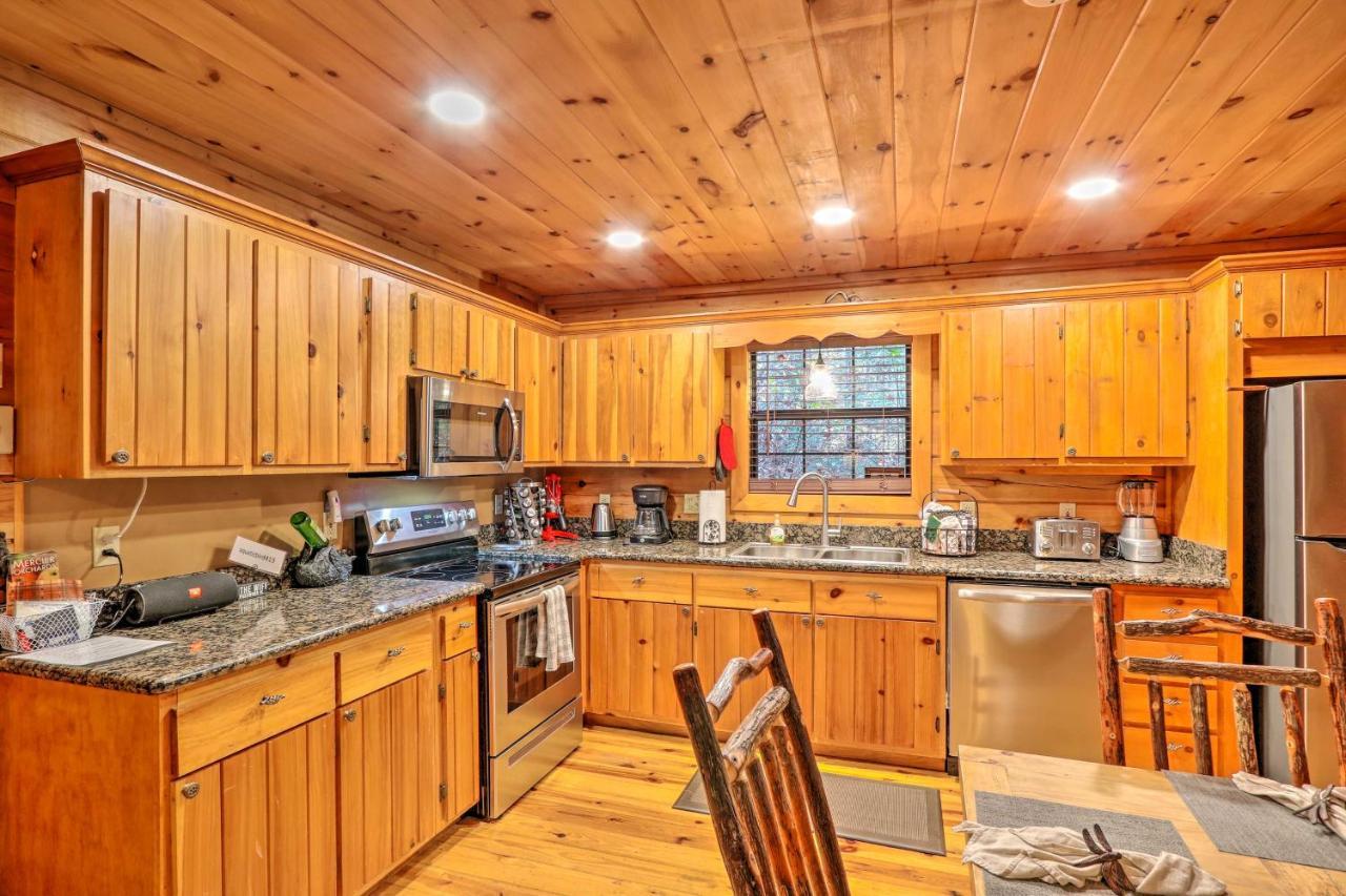 Luxe Fightingtown Creek Cabin 2 King Suites And Spa Epworth Kültér fotó