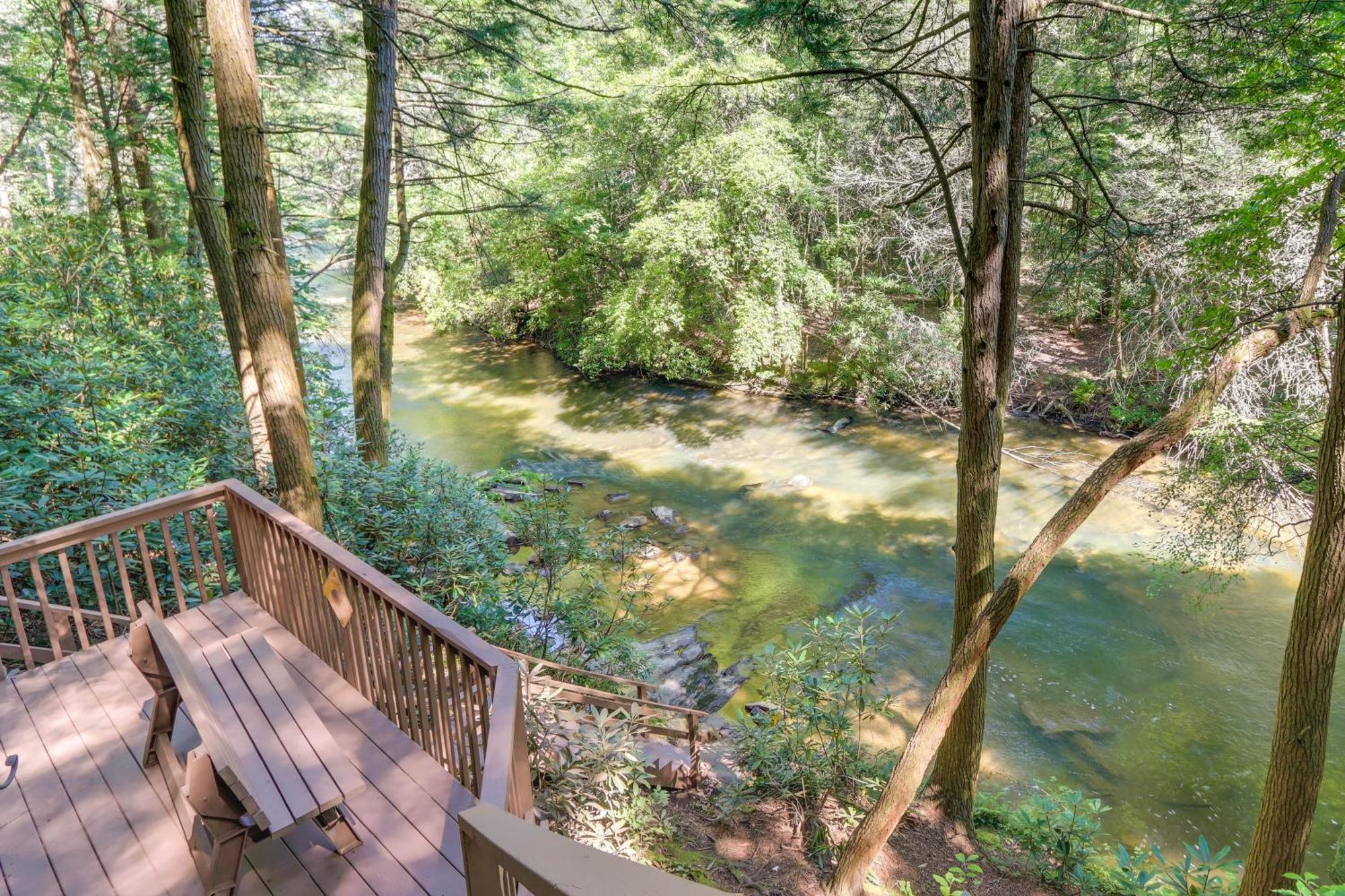Luxe Fightingtown Creek Cabin 2 King Suites And Spa Epworth Kültér fotó